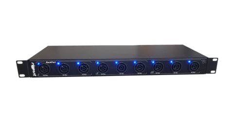 rackportl1t1 19" rack powercon true1 áramelosztó